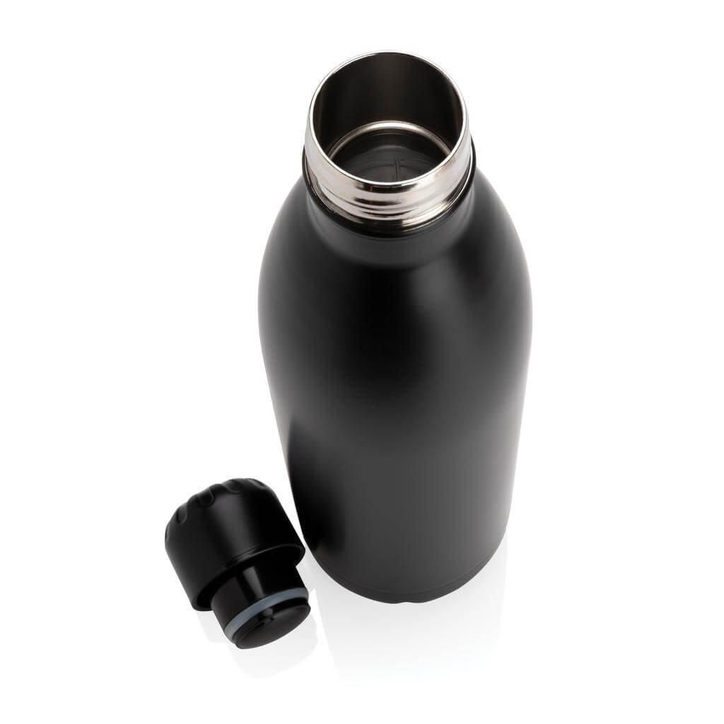 GRODNO - Soft Touch Insulated Water Bottle - Black - Image 11