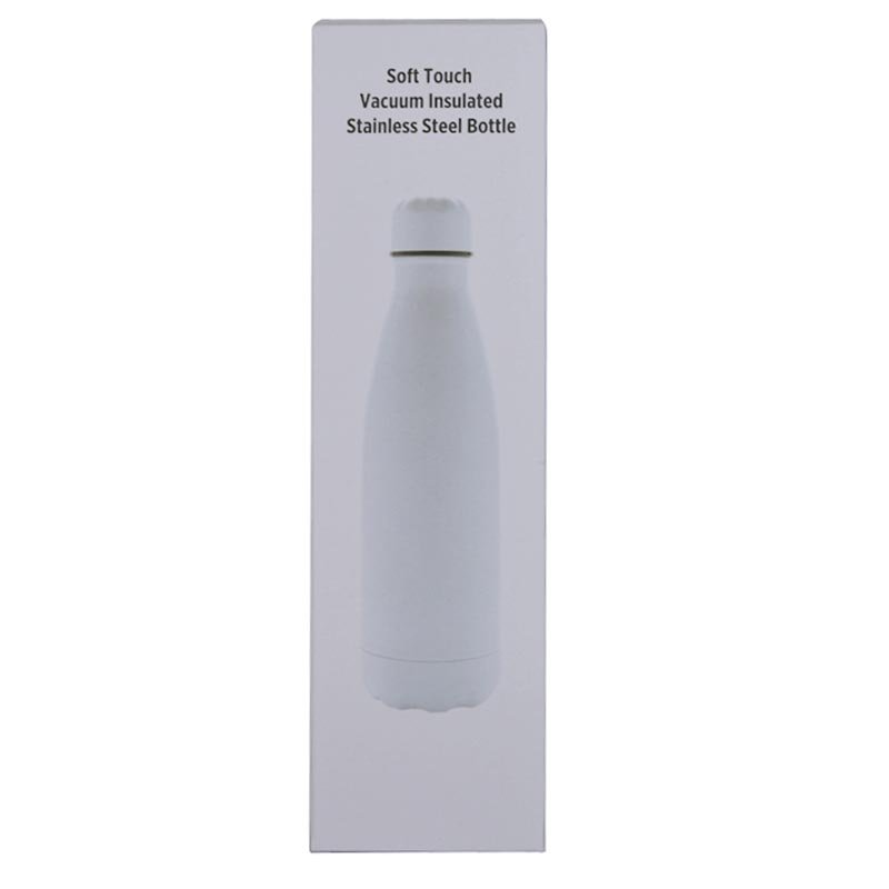 GRODNO - Soft Touch Insulated Water Bottle - White - Image 13