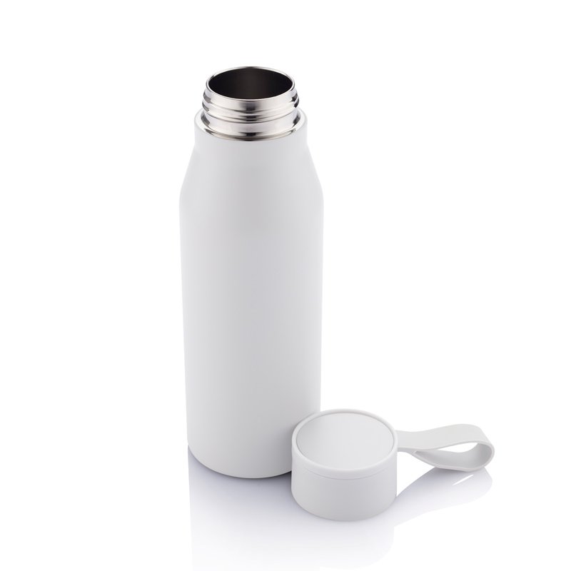 R-NEBRA - CHANGE Collection Recycled Stainless Steel Vacuum Bottle - White - Image 20