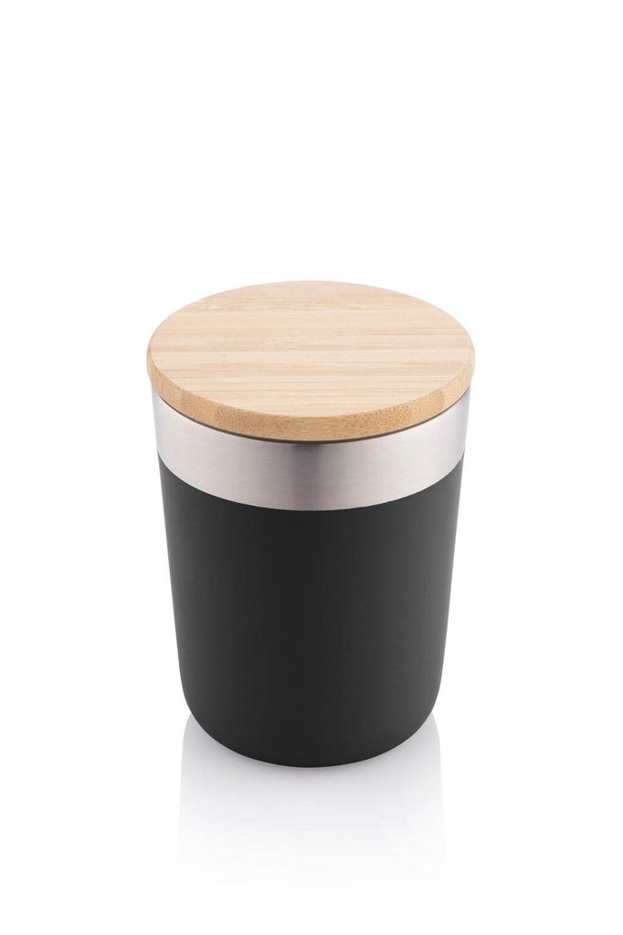 R-LAREN - CHANGE Collection Recycled Insulated Mug - Black - Image 11