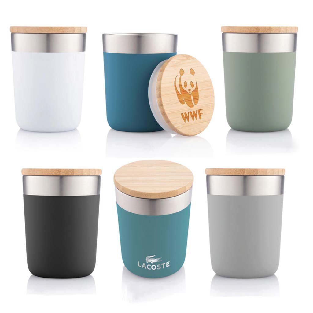 R-LAREN - CHANGE Collection Recycled Insulated Mug - Blue - Image 16