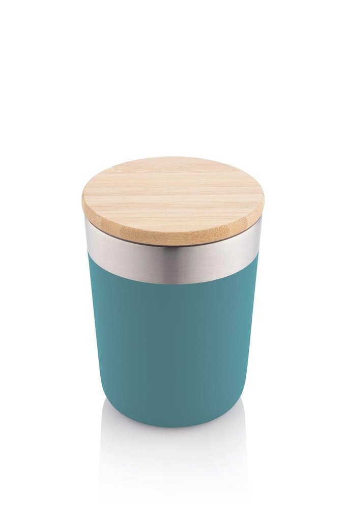 R-LAREN - CHANGE Collection Recycled Insulated Mug - Aqua Green - Image 12