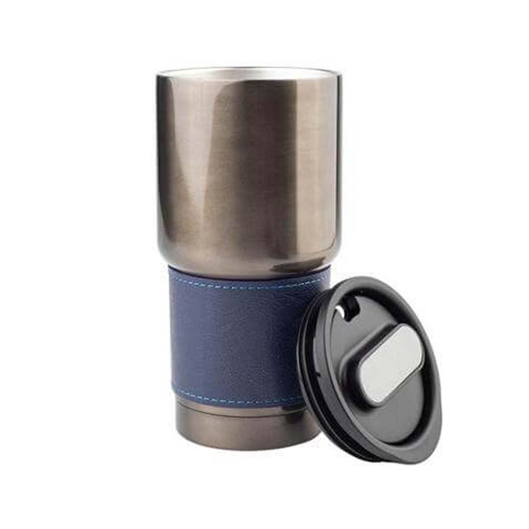 BOLIN - Hans Larsen Insulated Tumbler with Grip Sleeve 530ml - Blue - Image 13