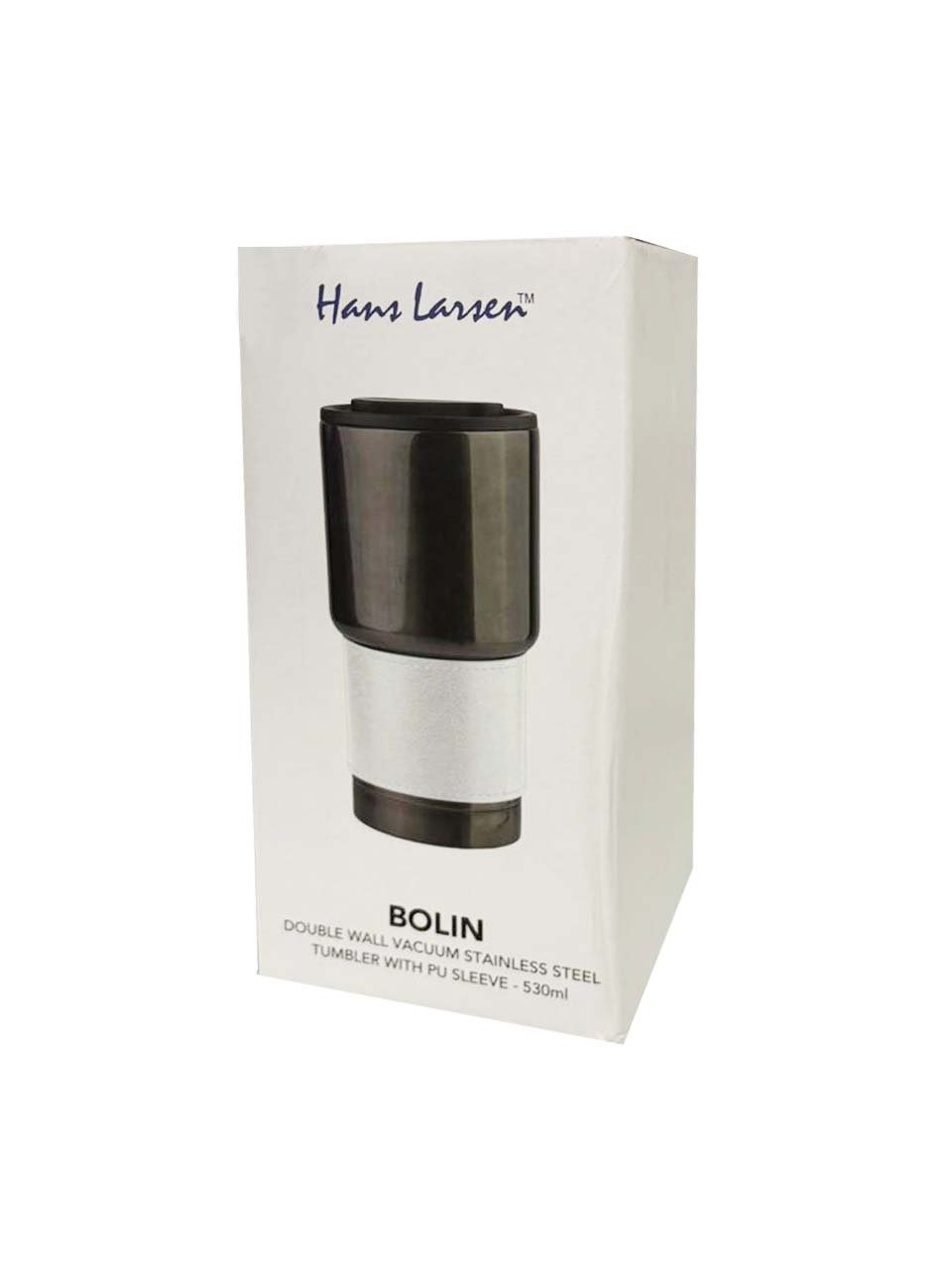 BOLIN - Hans Larsen Insulated Tumbler with Grip Sleeve 530ml - White - Image 13