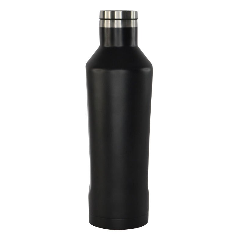 GALATI - Hans Larsen Stainless Steel Water Bottle - Black - Image 16