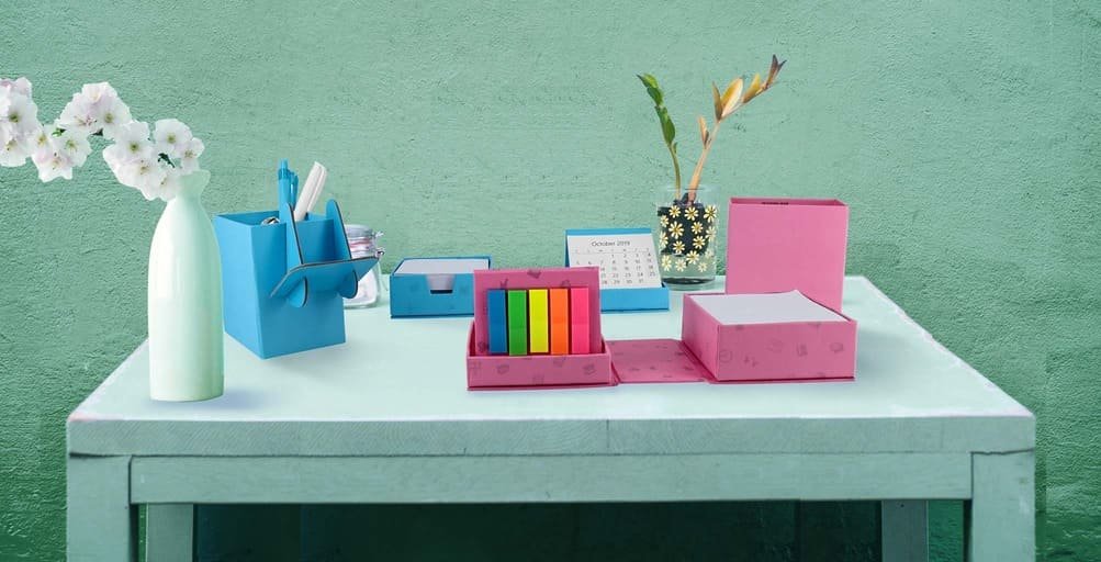KALMAR - eco-neutral Memo/Calendar Cube - Pink - Image 13