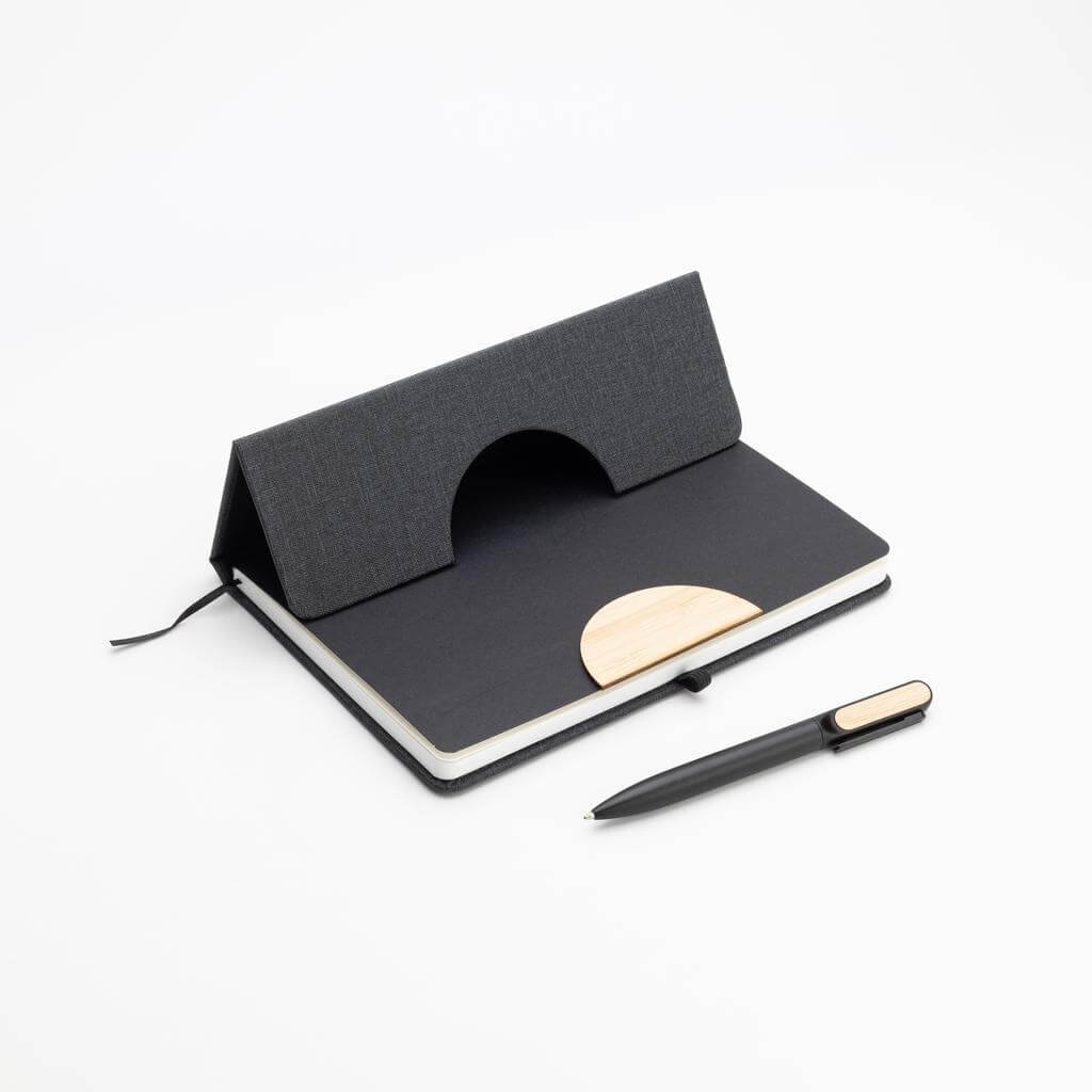 BUNDE - Set of A5 Notebook and Pen with Bamboo Element - Image 21