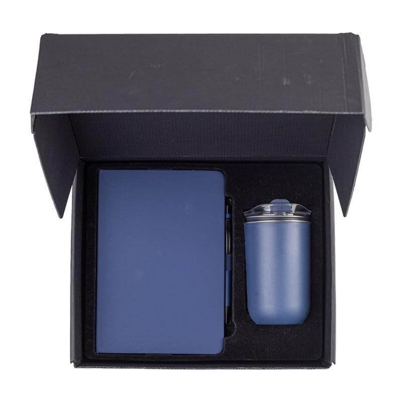 HEVIZ - Giftology Set of Tumbler, A5 Notebook and Pen - Navy Blue - Image 21