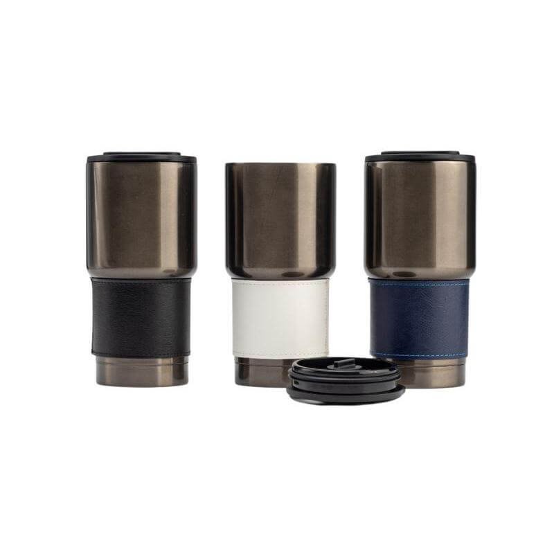 BOLIN - Hans Larsen Insulated Tumbler with Grip Sleeve 530ml - Blue - Image 5