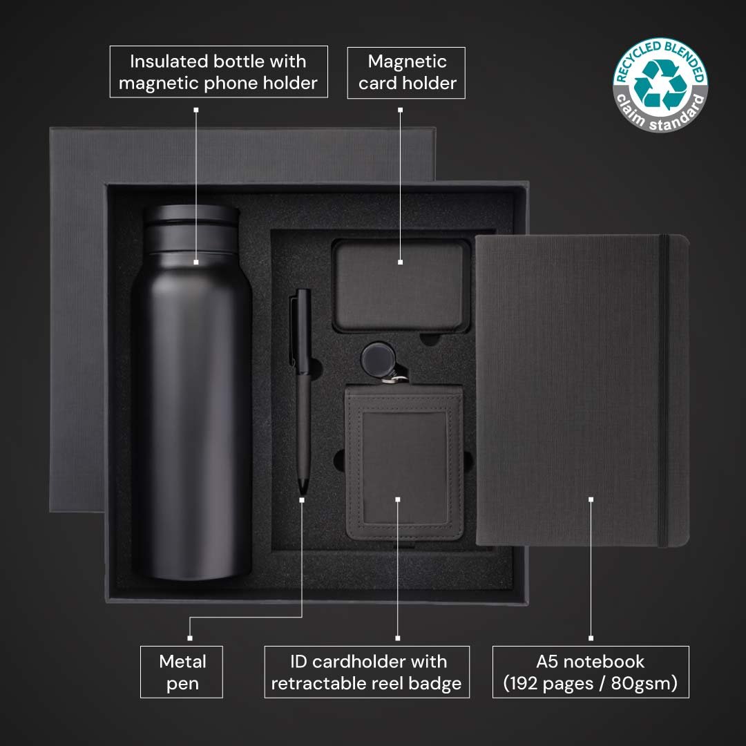AVEIRO - CHANGE ZERO Sustainable 5pc Gratitude Gift Set - Black - Image 34