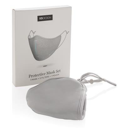 TALSI - XDDESIGN Protective Face Mask Set - Grey (Anti-viral) - Image 10