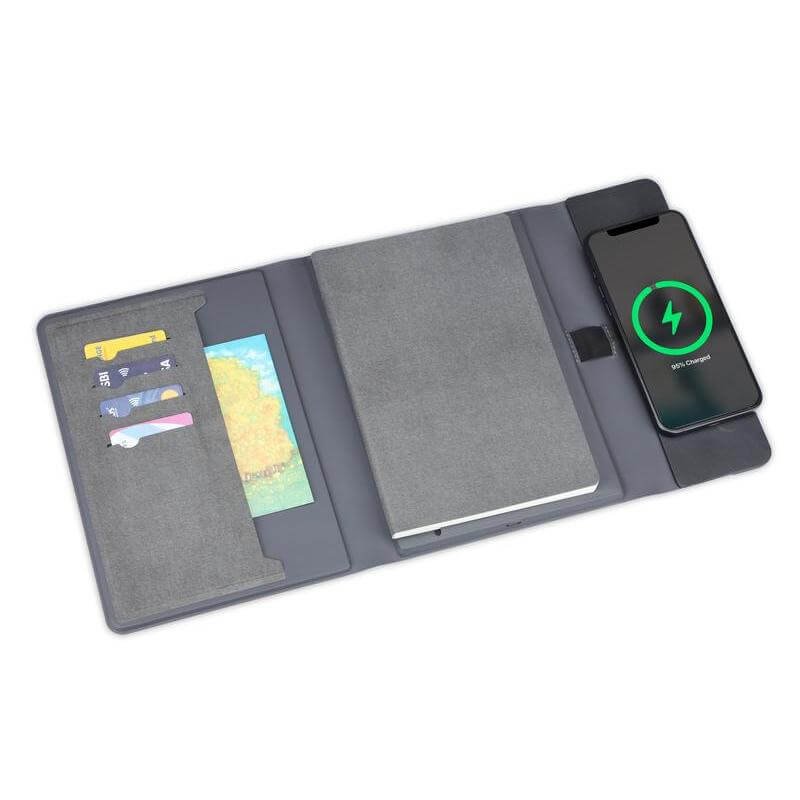 BERGMUND - Santhome 10000mAh Mag Wireless Powerbank Portfolio - Black - Image 26