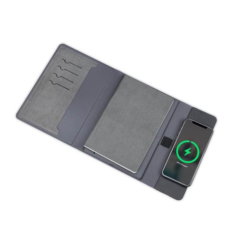 BERGMUND - Santhome 10000mAh Mag Wireless Powerbank Portfolio - Black - Image 27