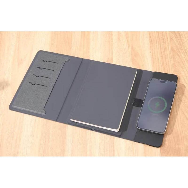BERGMUND - Santhome 10000mAh Mag Wireless Powerbank Portfolio - Black - Image 29