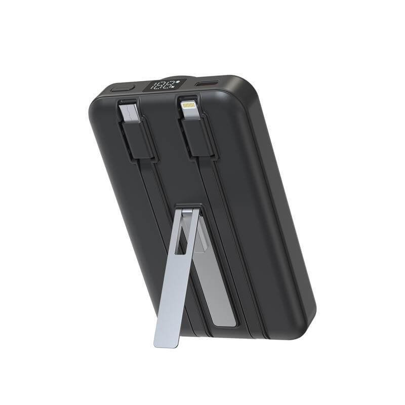SOLANO - @memorii 10000mAh Mag Wireless Powerbank with Inbuilt Cables - Image 25