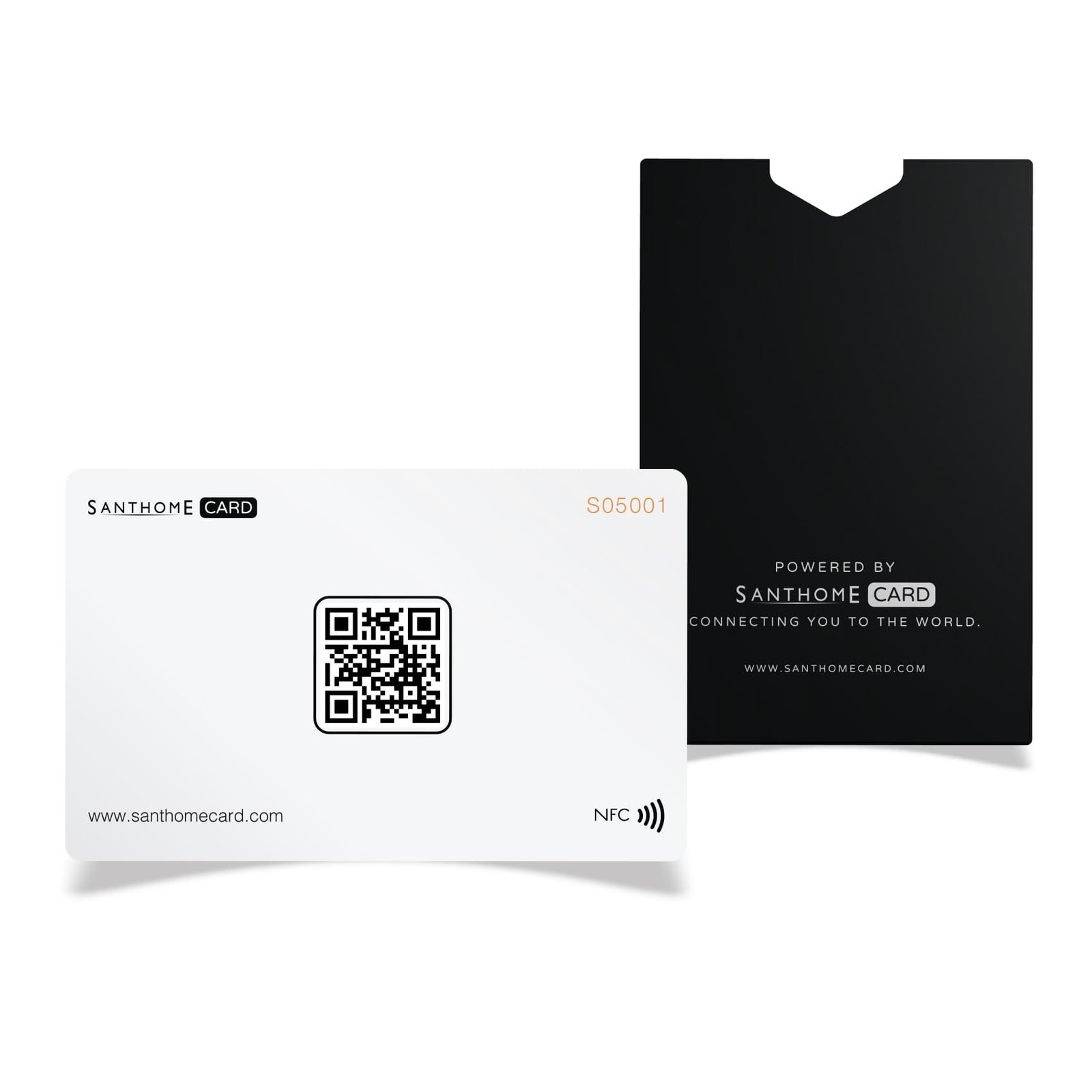 Santhome Card - Digital Business NFC Card - White - Image 14