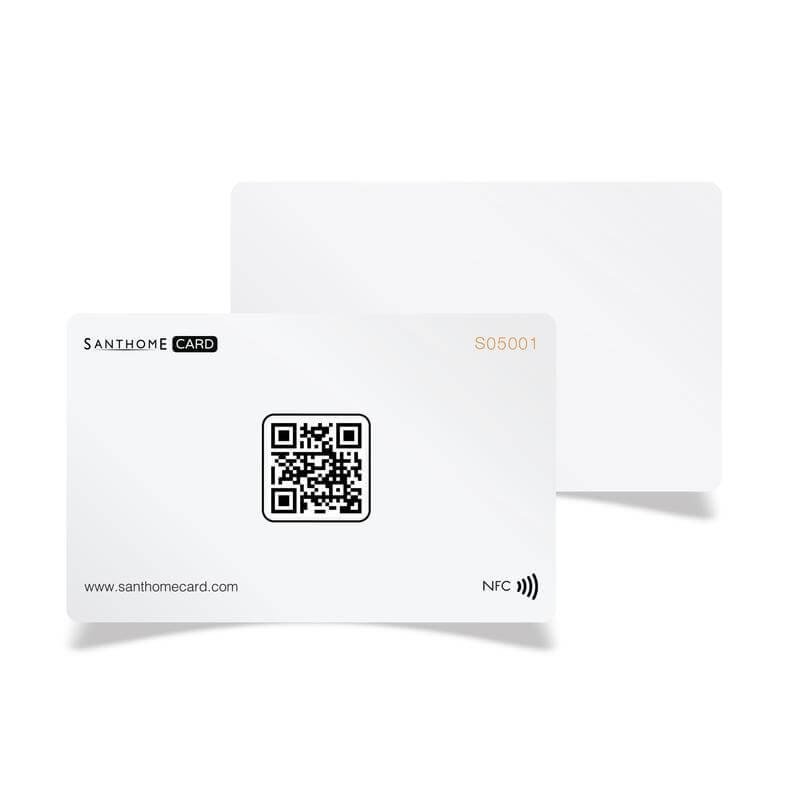 Santhome Card - Digital Business NFC Card - White - Image 16