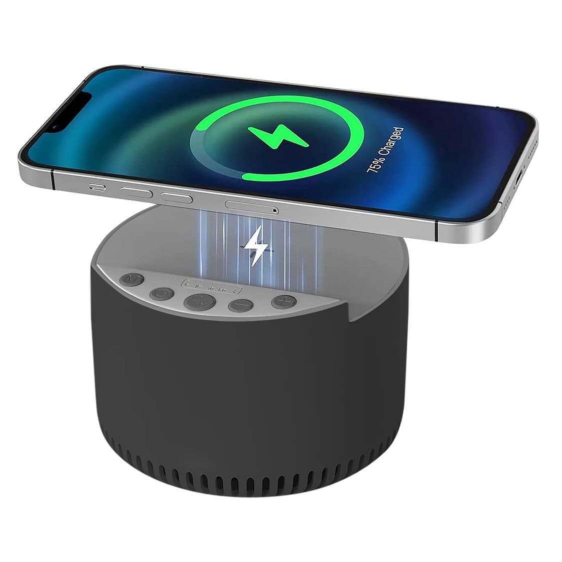ROVIK - Giftology 3-in-1 Bluetooth Speaker with Sleep Machine and 15W Wireless Charger - Black - Image 15