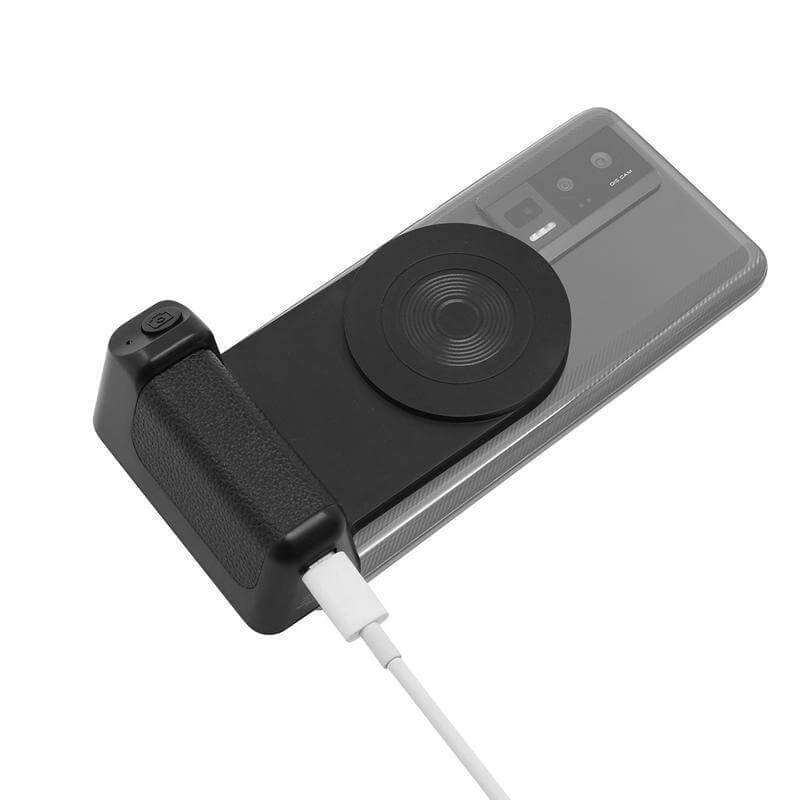 KORMAN - @memorii® Magnetic Phone Stand with 15W Wireless Charging and Remote Shutter - Black - Image 14