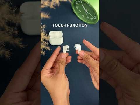 TUNEVO RCS recycled plastic wireless earbuds - White - Image 19