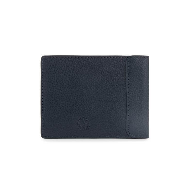 CROSS Pebble Leather 8CC Classic Fold Wallet - Navy Blue - Image 9