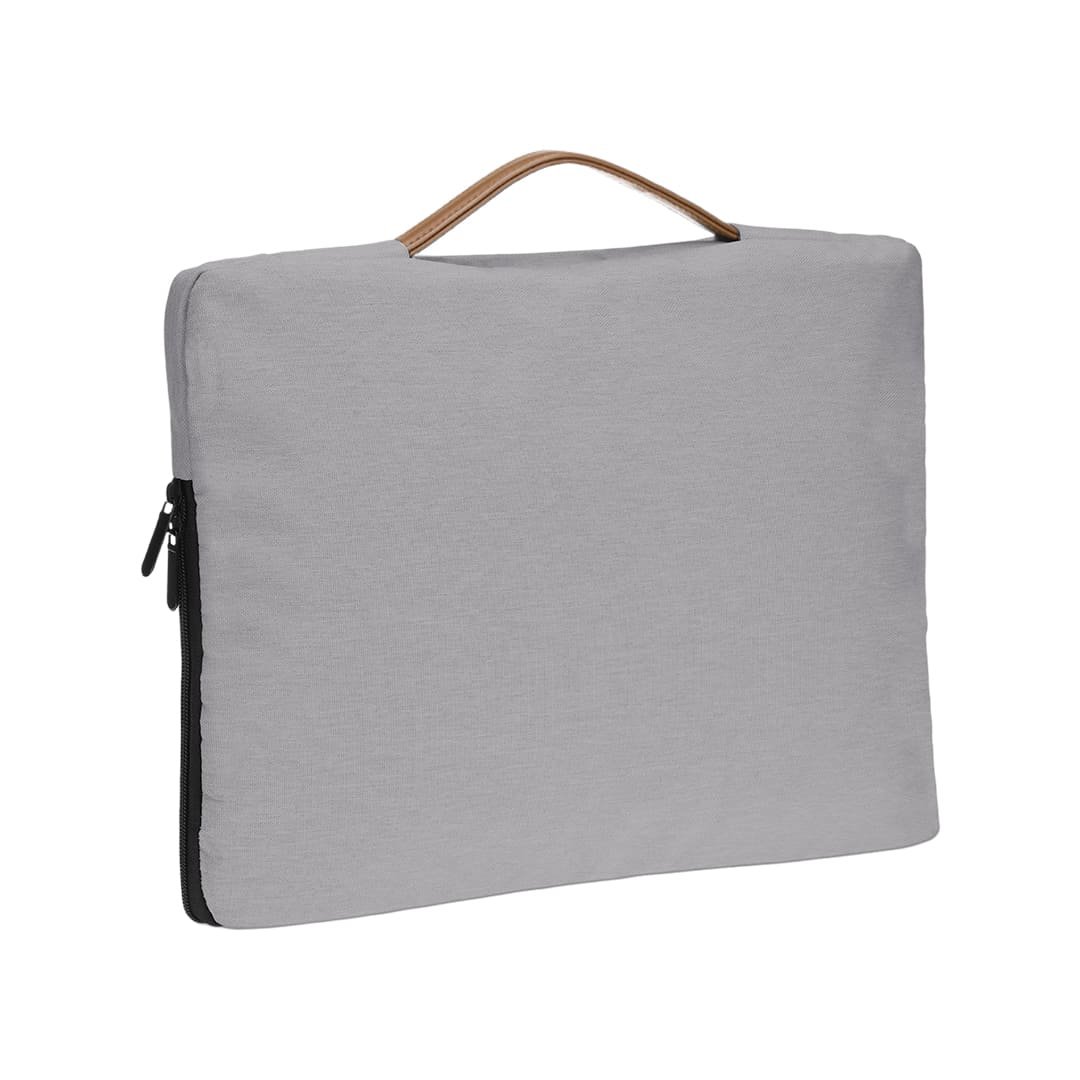 SALCEA - Santhome® 15" Laptop Sleeve - Grey/Tan - Image 16