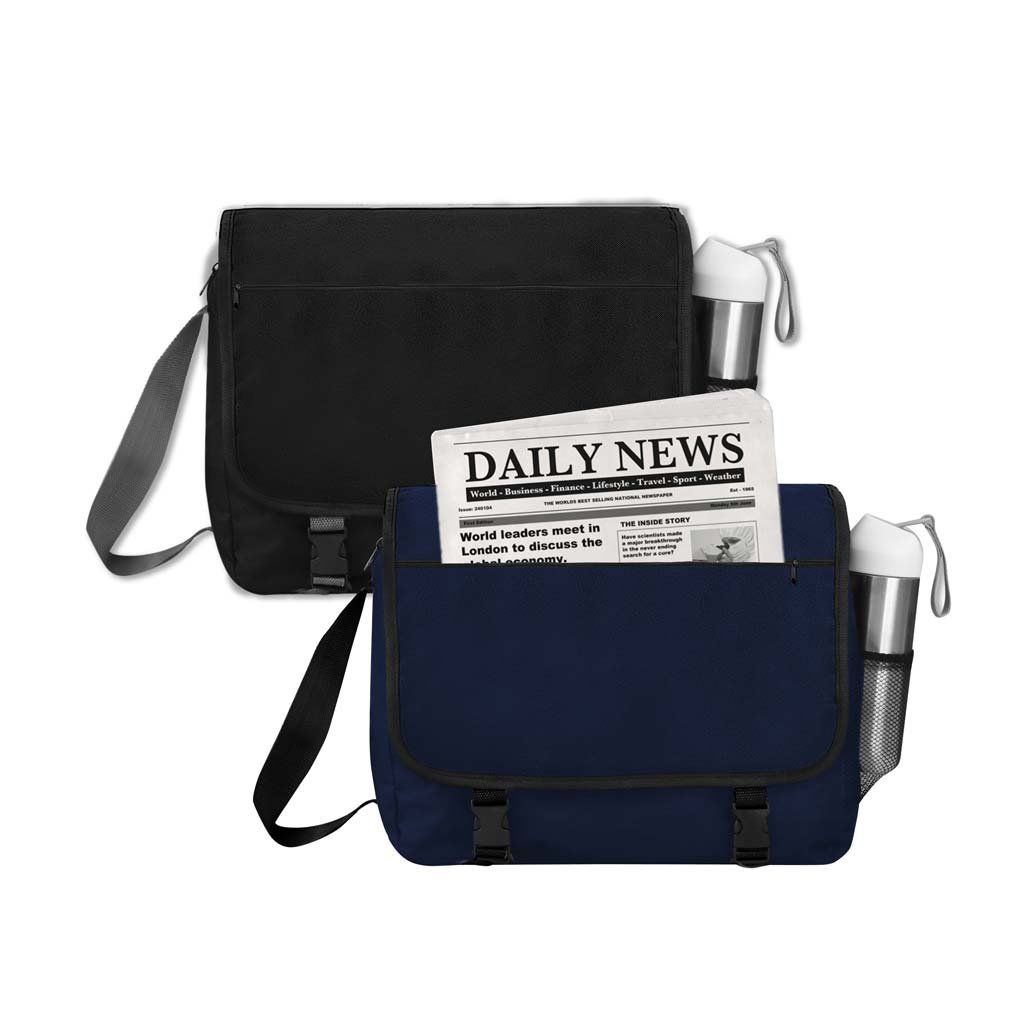KRIENS - Messenger Bag Navy Blue - Image 7