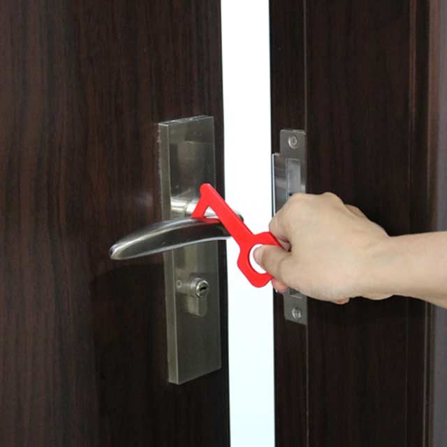 MASTY - Giftology Keyring Tool - Red (Anti-Microbial) - Image 9
