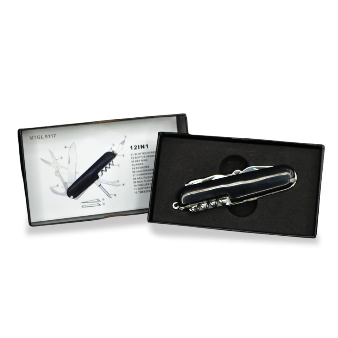 SALO - 12 in 1 Multi Function Tool - Black - Image 16