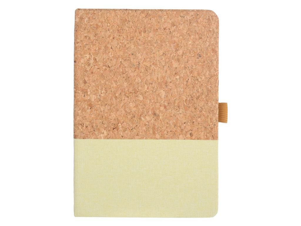 BORSA - eco-neutral A5 Cork Fabric Hard Cover Notebook and Pen Set - Green - Image 15