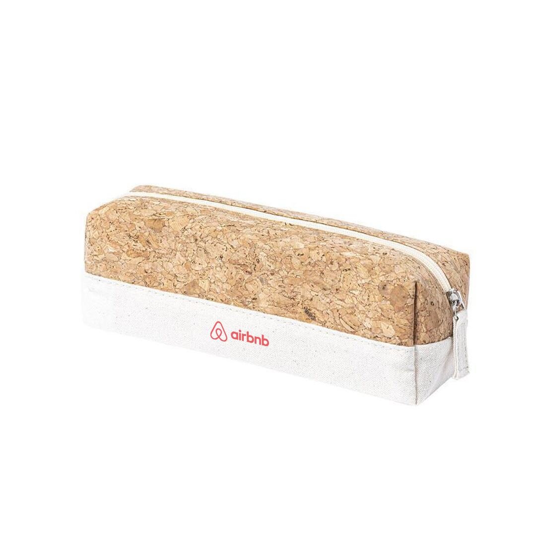 PRAGG - eco-neutral® Recycled Cotton/Cork Pencil Case - Image 7