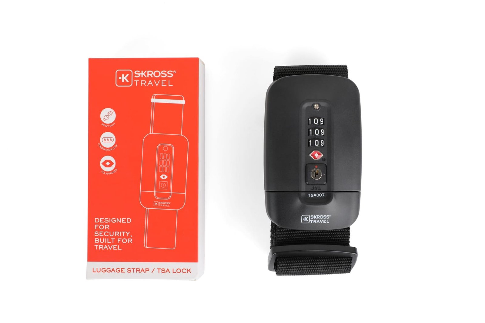 SKROSS® TRAVEL - Luggage Belt / TSA Lock - Image 26