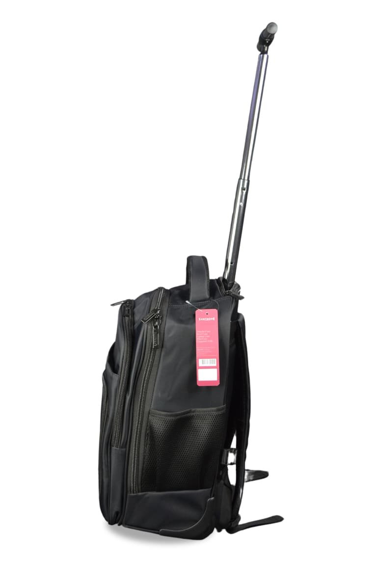 BREE - SANTHOME 2 Wheels Trolley Backpack - Black - Image 20