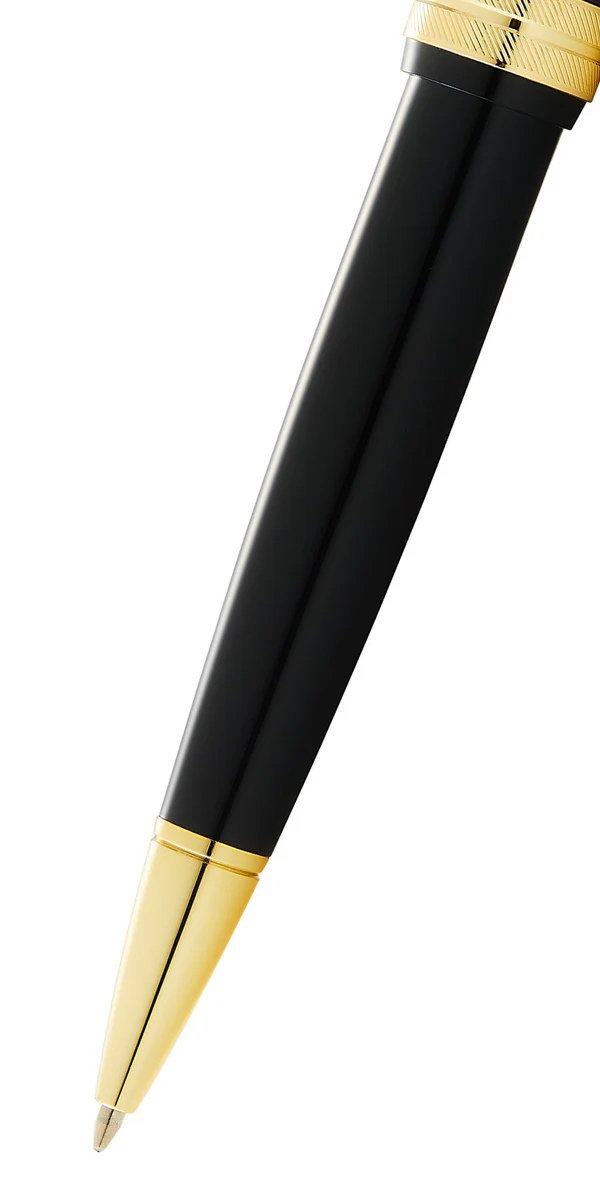 Cross Bailey Light™ Polished Black Resin and Gold Tone Ballpoint Pen - Image 14