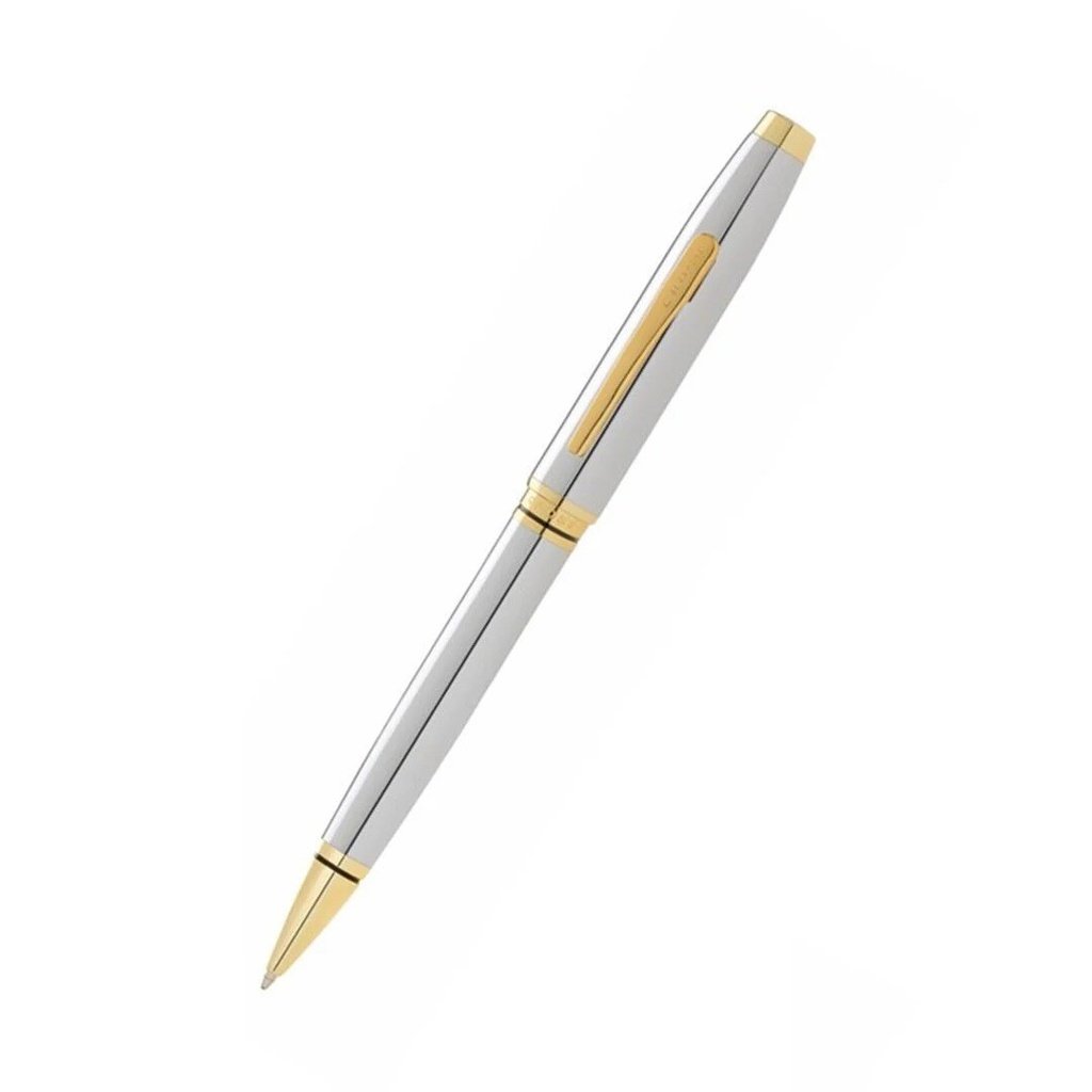 Cross Coventry Polished Chrome with Gold Tone Appointments Ballpoint Pen (Blue Ink) - Image 10