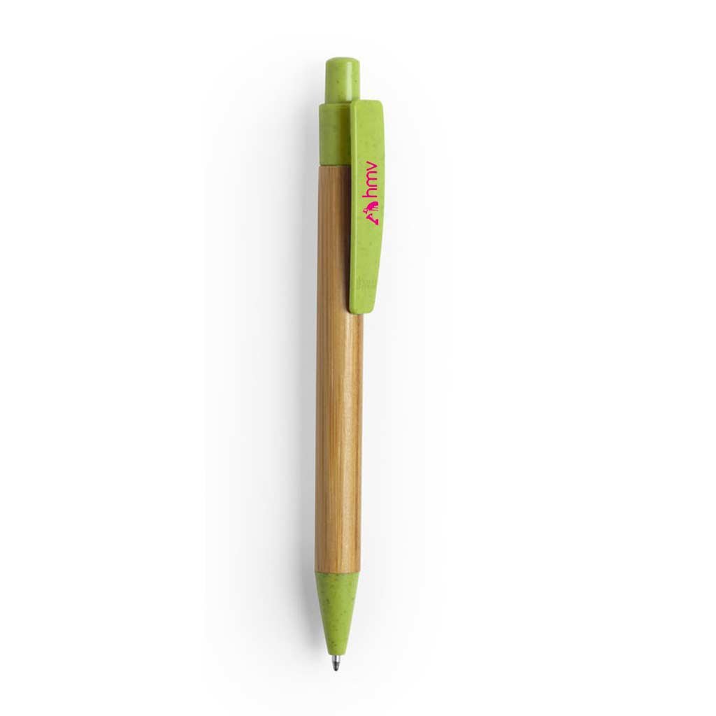 SERANG - eco-neutral Bamboo Wheat Straw Pen - Green - Image 4