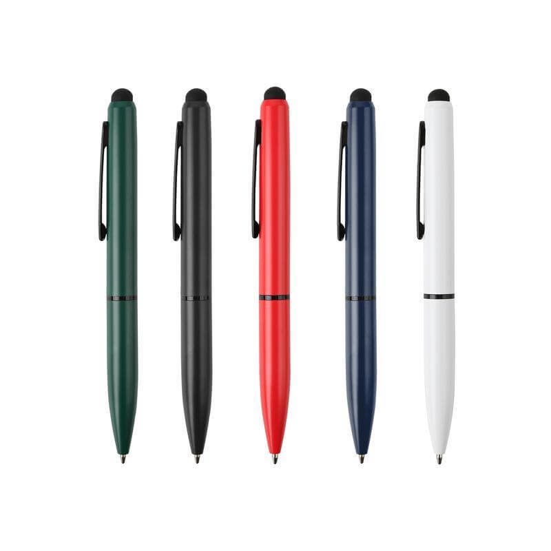 SVEN - Metal Ballpoint Pen with Stylus - White - Image 26