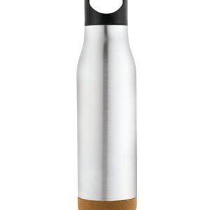CREIL - Giftology Insulated Water Bottle with Cork Base - Steel