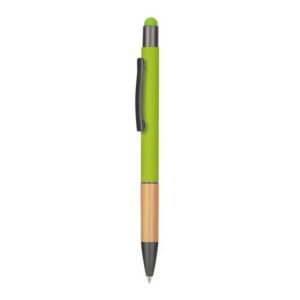 AYTOS - Metal Stylus Pen with Bamboo Grip - Green