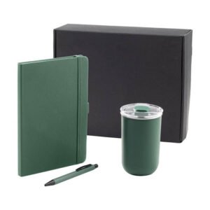 HEVIZ - Giftology Set of Tumbler, A5 Notebook and Pen - Green