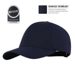 PEAK - Santhome® DryNCool® Advanced Seamless 6-Panel Cap - Navy Blue