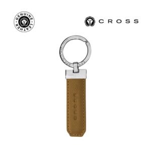 CROSS Leather Key Holder - Mocha