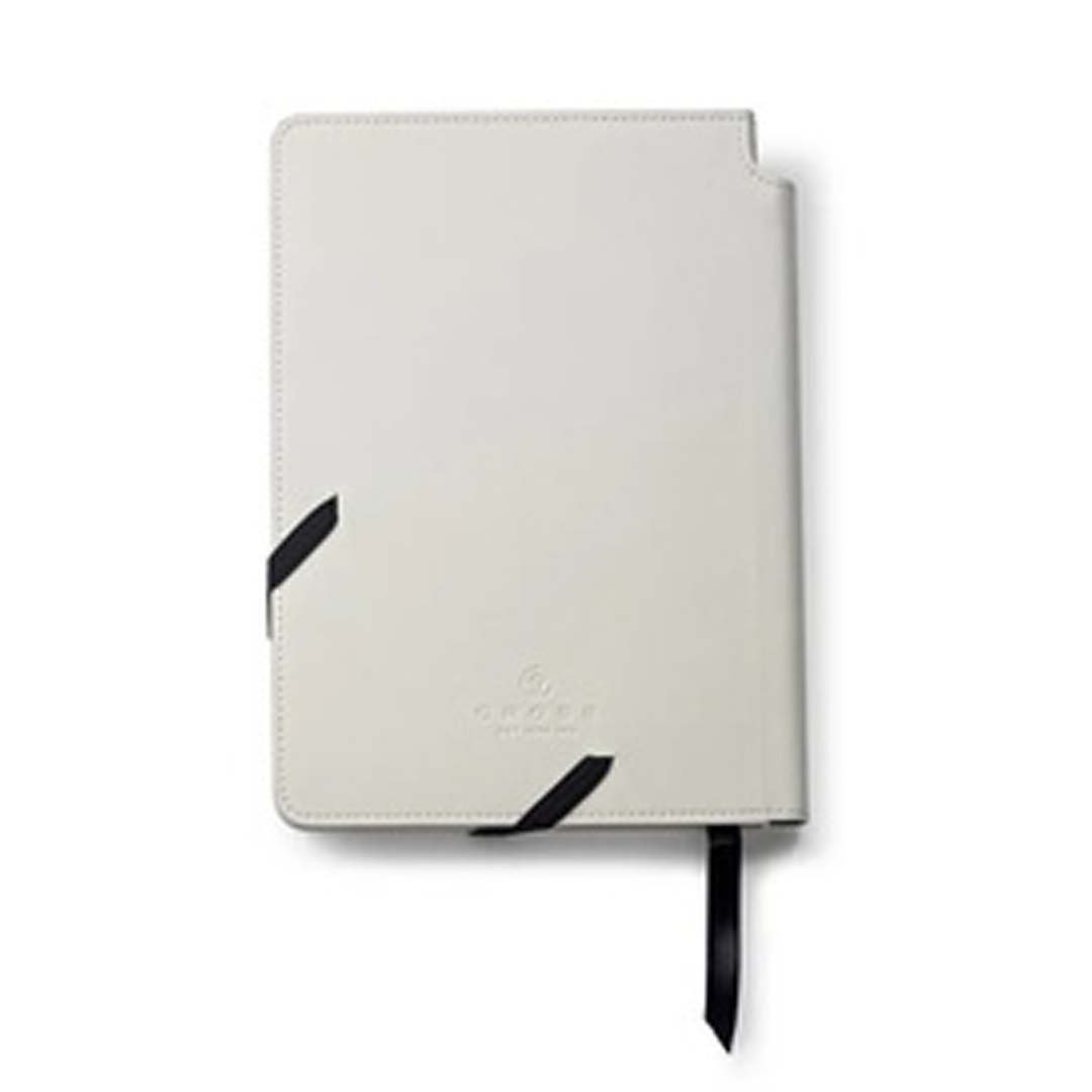 Cross Click™ Chrome Ballpoint Pen with Classic White Journal Gift Set - Image 3