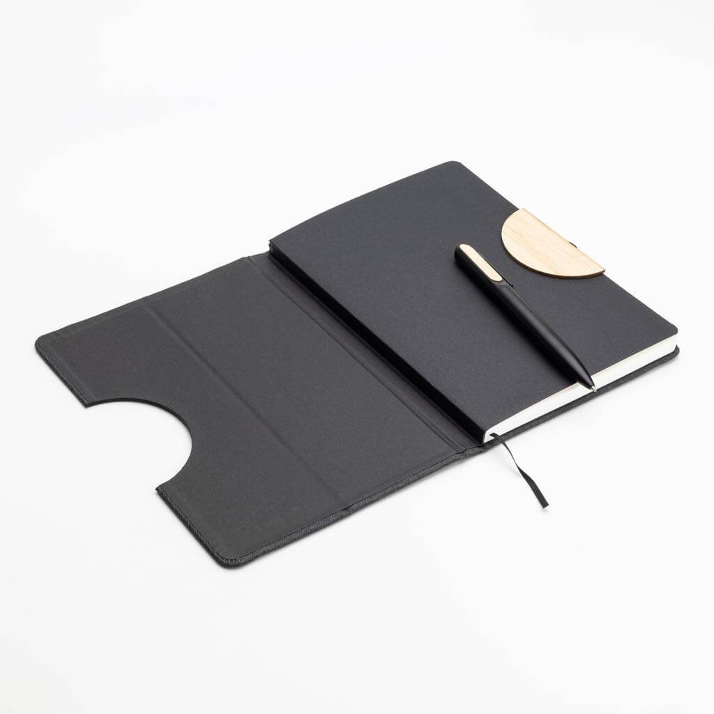 BUNDE - Set of A5 Notebook and Pen with Bamboo Element - Image 4