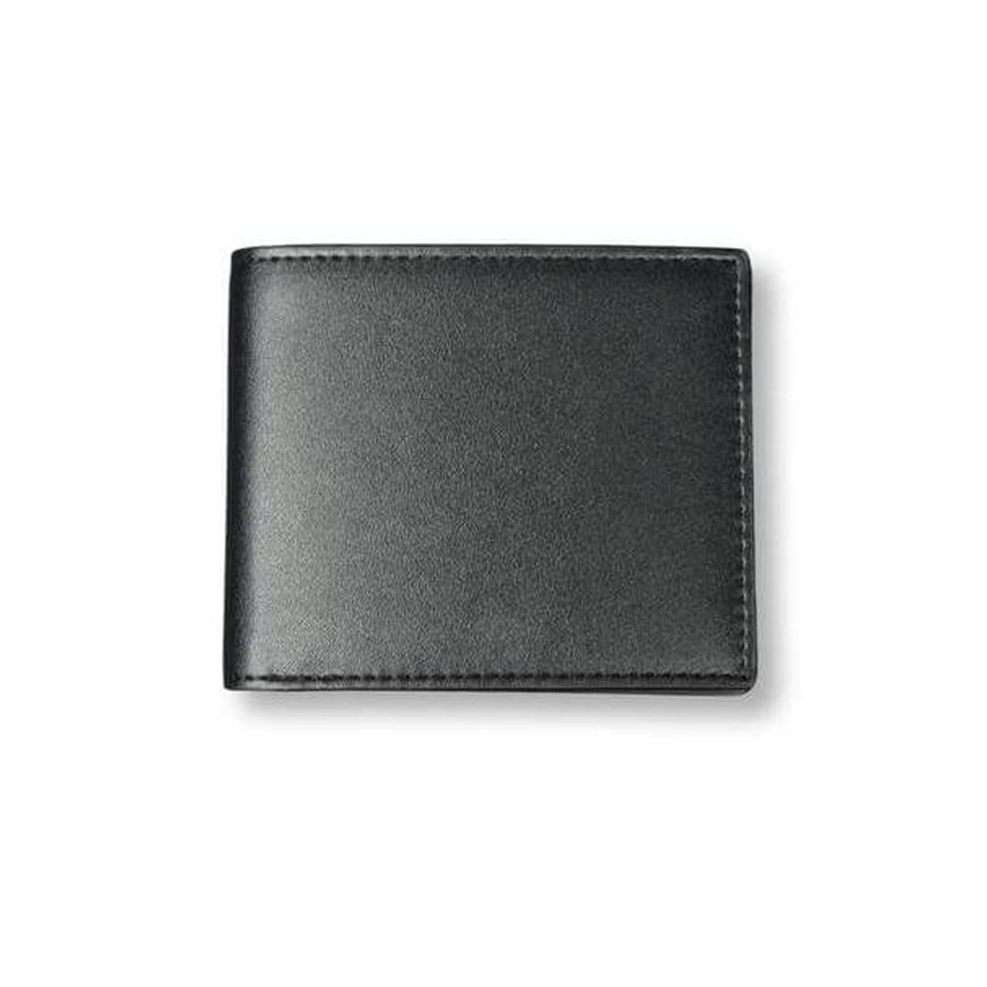 BIBURY - Set of Men's Wallet, Key Chain and Pen - Black - Image 3