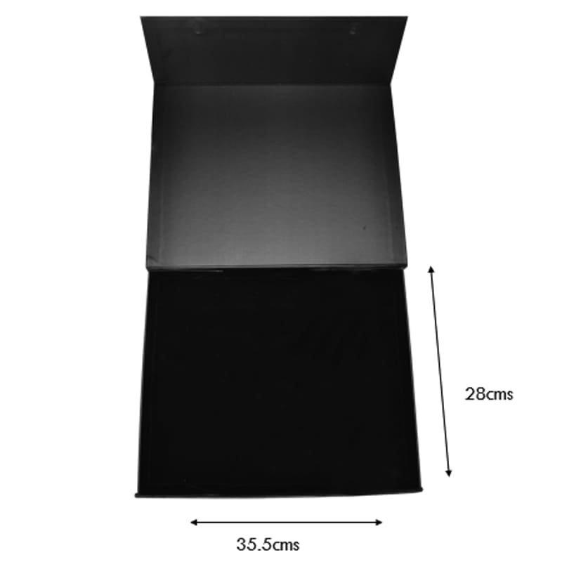 Gift Set Packaging with Magnet Closing (Large) - Black - Image 2