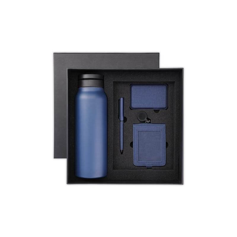 AVEIRO - CHANGE ZERO Sustainable 5pc Gratitude Gift Set - Navy Blue - Image 6