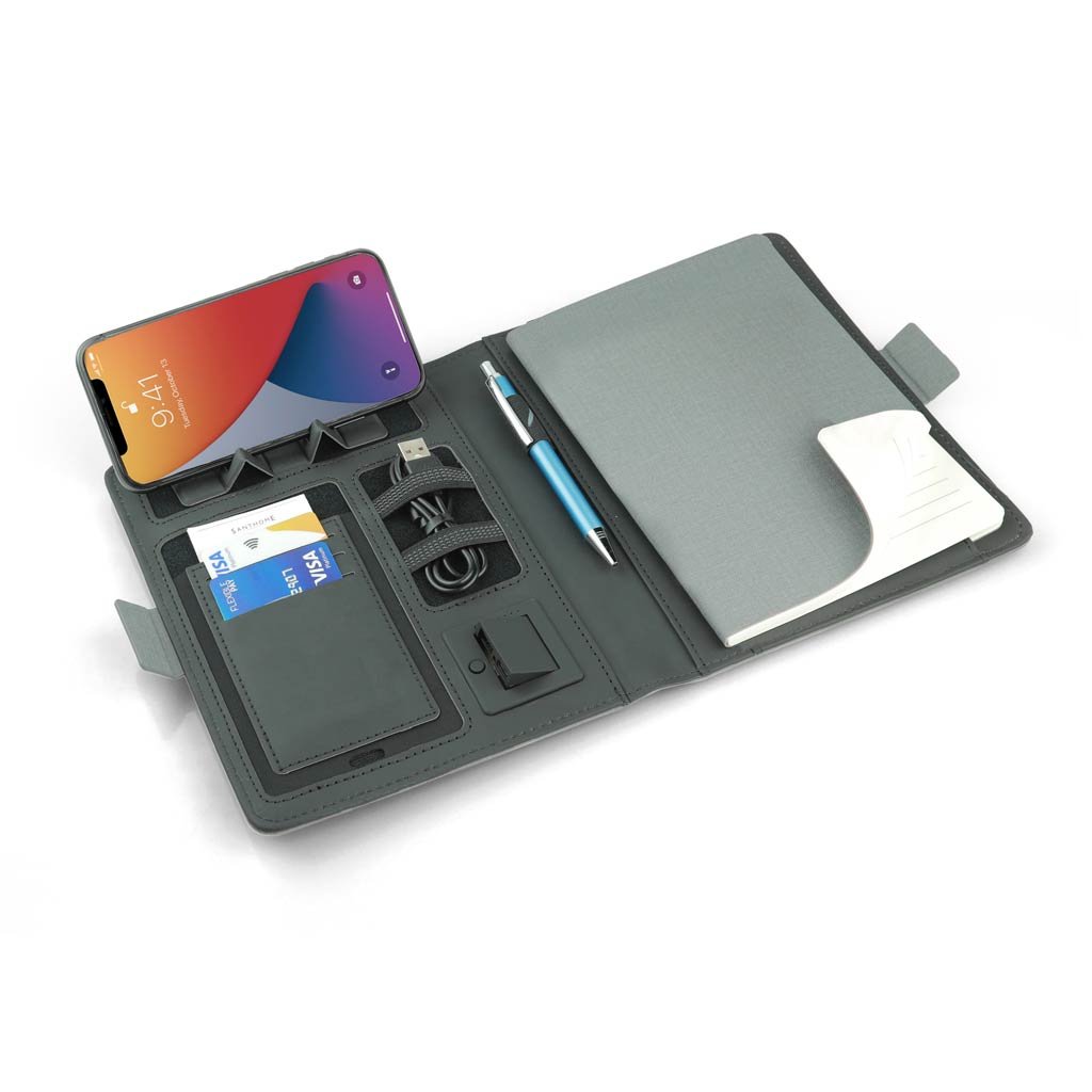 PREETZ - Santhome 10W MagSafe A5 Organizer - Grey - Image 18