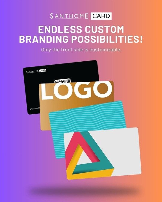 Santhome Card - Digital Business NFC Card - White - Image 7