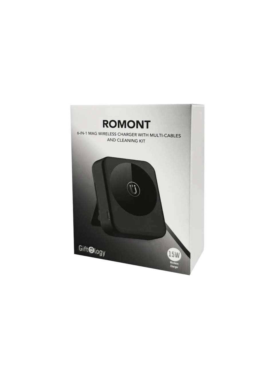 ROMONT - Giftology 6-in-1 Mag Wireless Charger, Multicable & Cleaning Kit - Image 11